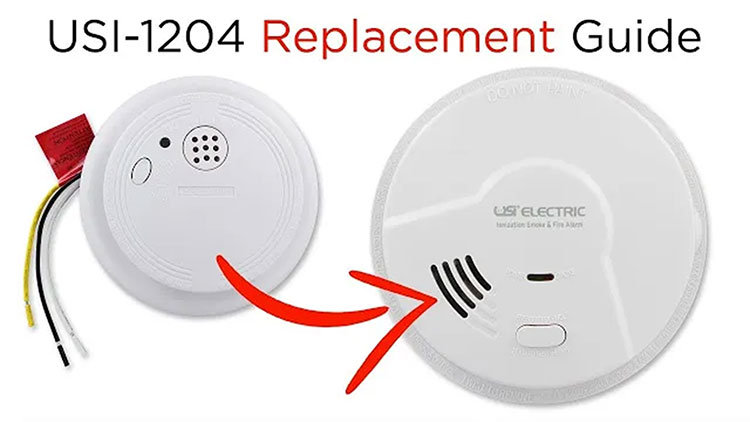 how to replace the usi1204 alarm
