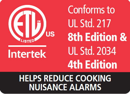 smoke alarm ul 217 and ul 2034 standard compliant