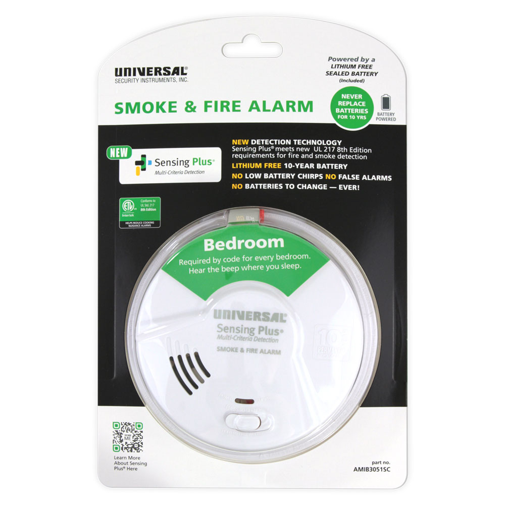 Sensing Plus Bedroom Smoke & Fire Alarm