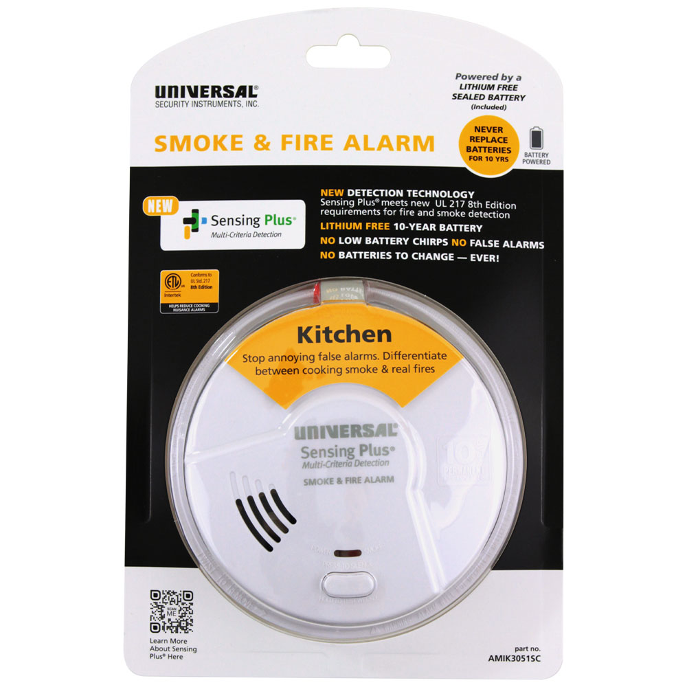 10 year Kitchen Smoke & Fire Alarm