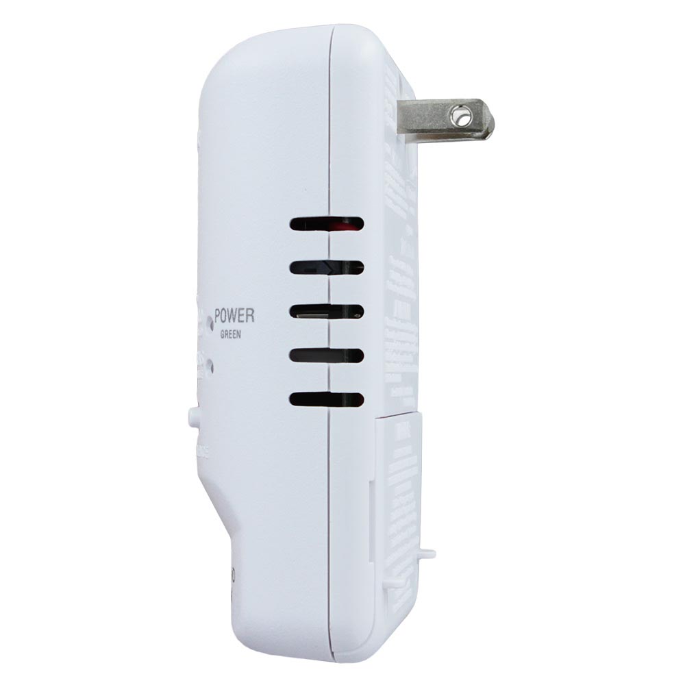 USI Digital Display Plug-In 2-in-1 Carbon Monoxide and Natural Gas Alarm - MCND401B Security