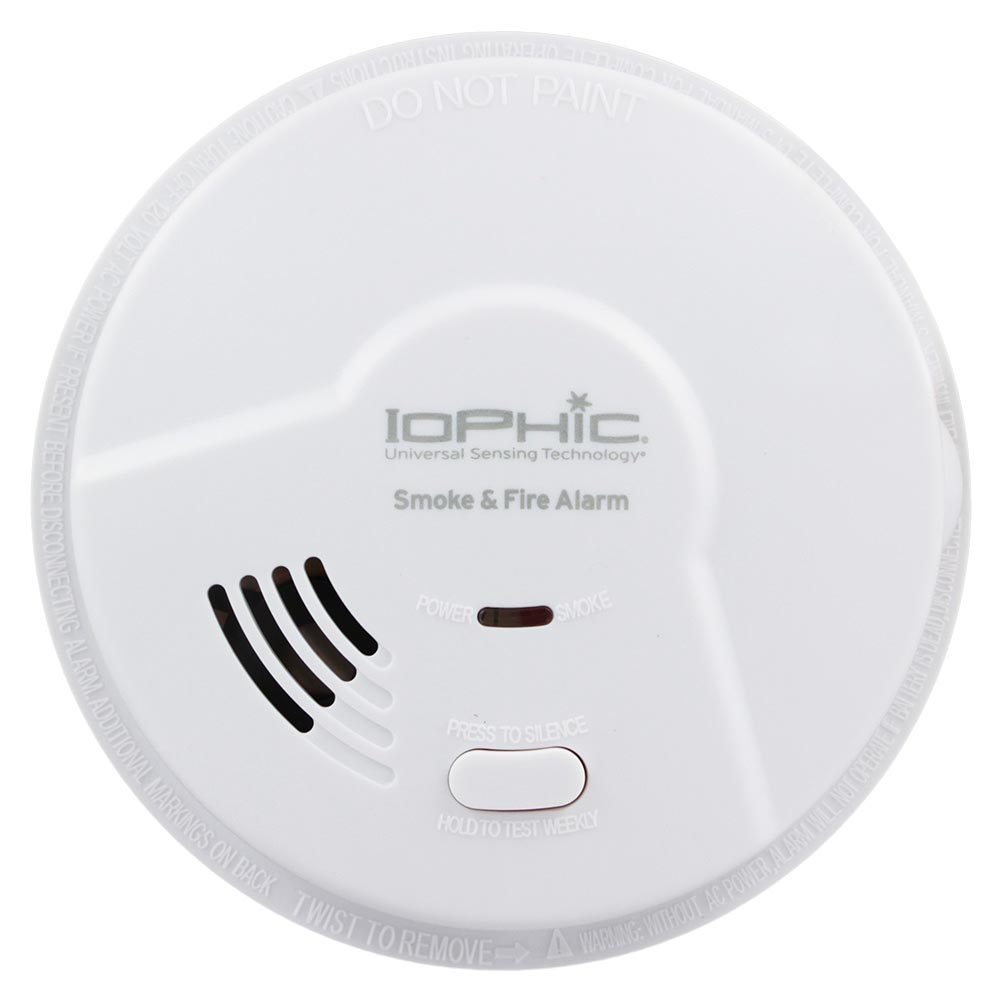 Universal Security Instruments Plug-In 2-in-1 Carbon Monoxide and Natural  Gas Smart Alarm with Battery Backup (MCND401B)