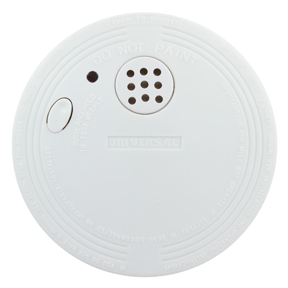 Universal Security Instruments Battery-Operated Photoelectric Smoke and Fire Alarm, 2-Pack (SS-901-2C/3CC)