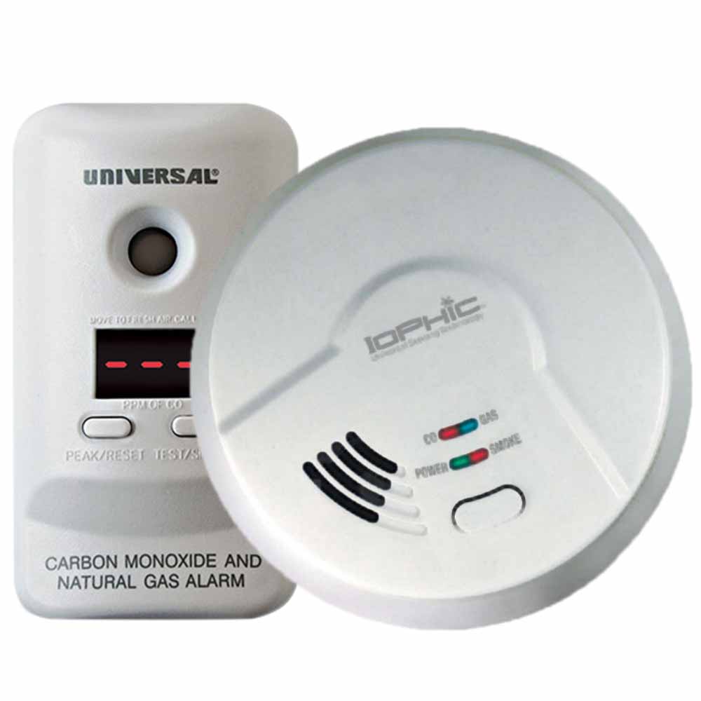 Smoke, Fire & Carbon Monoxide Alarm Bundles - Home, Apartment Coverage