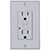 USI Electric 15 Amp Tamper Resistant GFCI Receptacle, Black
