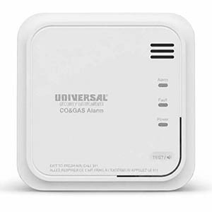 10-Year Battery Natural Gas and Carbon Monoxide Alarm